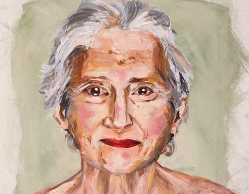 crematie-as schilderij