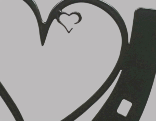 Paarden urn - gecoat staal in houten sokkel (0,015L) - Afbeelding 2