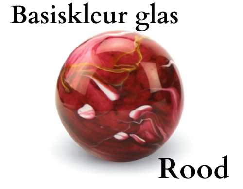 Bol urn van kristalglas - gezandstraald hart (1,5L) - Afbeelding 3