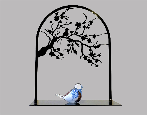 gedenkplaat kersenbloesem