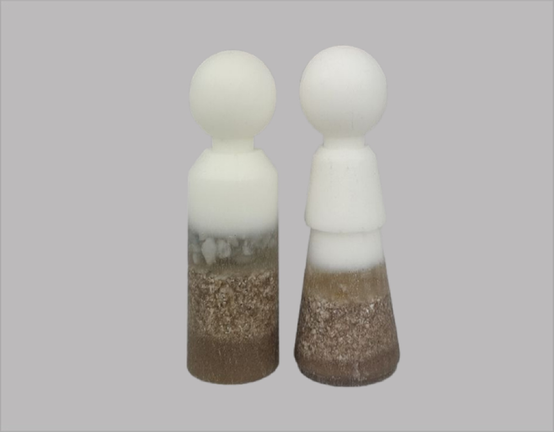 poppetje met crematie as